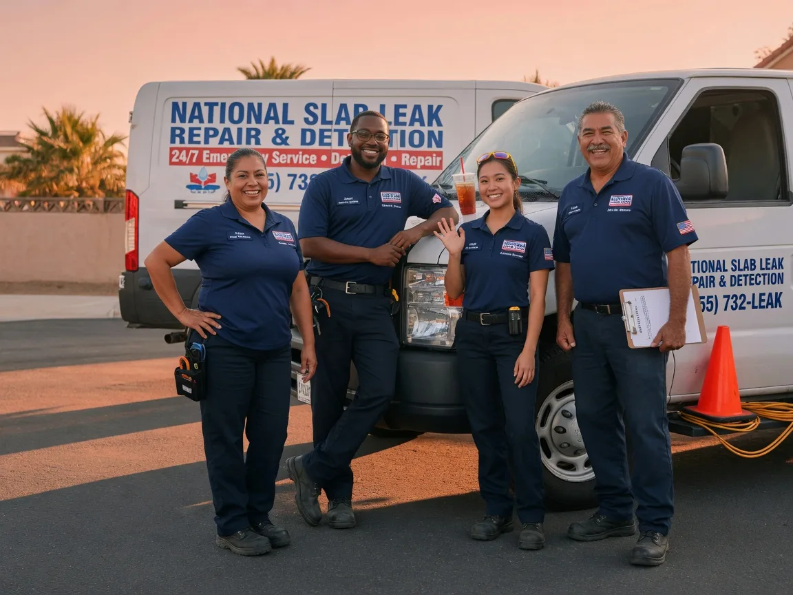 Slab Leak Detection company in New London, TX
